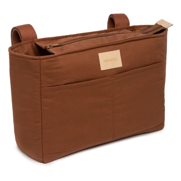 Sac Organisateur De Poussette Baby On The Go Argile Nobodinoz
