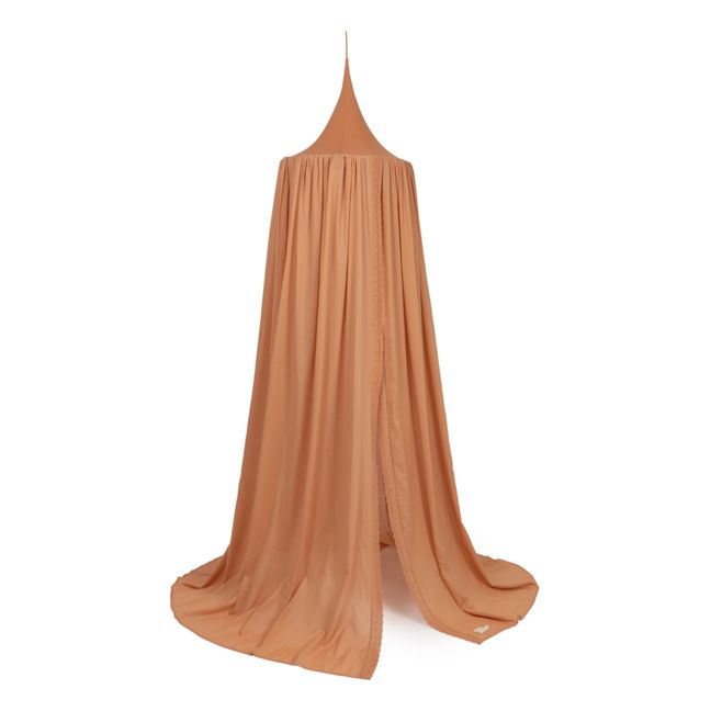 Vera Organic Cotton Bed Canopy | Terracotta