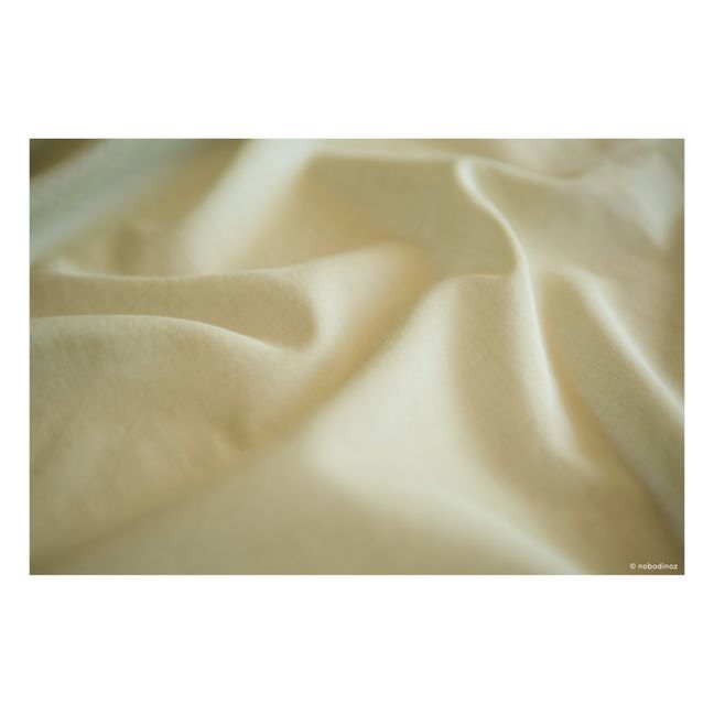 Vera Organic Cotton Bed Canopy | Willow Green