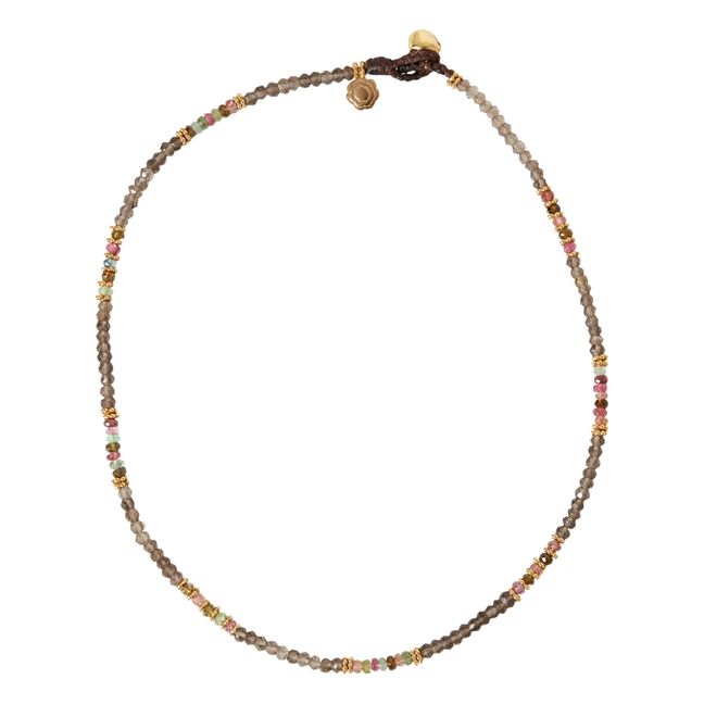 Ruthy Opal and Tourmaline Necklace  Multicoloured