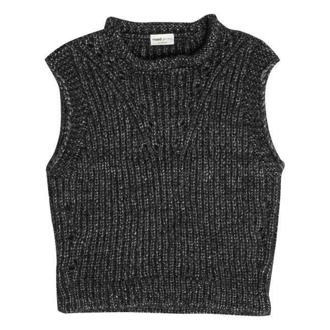 Silvery Sable Jumper Negro