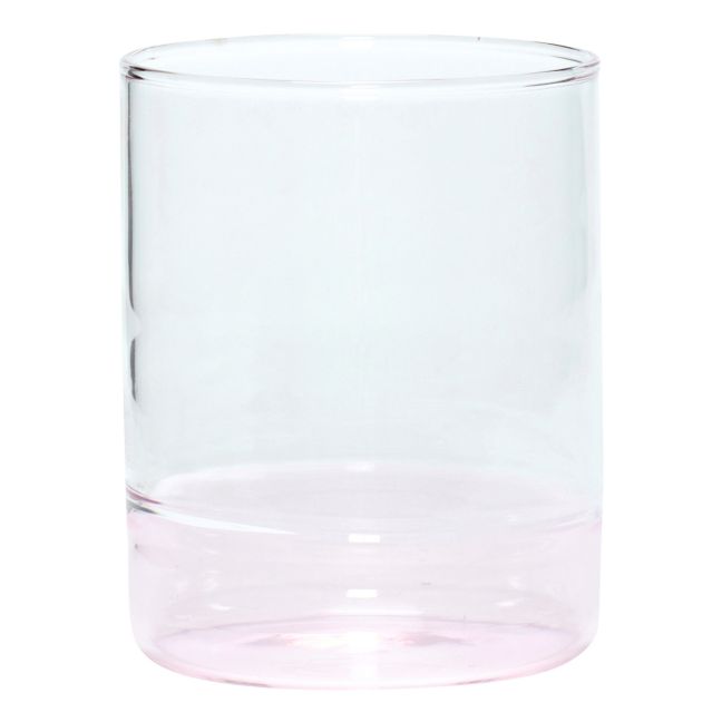 Bicchiere bicolore | Rosa chiaro