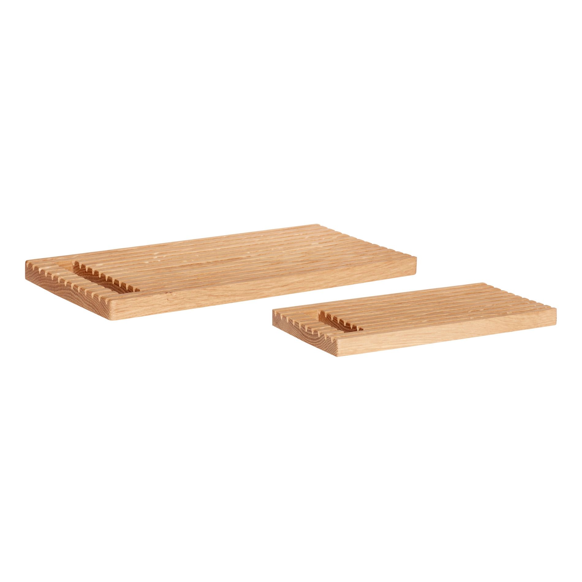FSC Oak Chopping Boards - Set of 2 Roble- Imagen del producto n°0