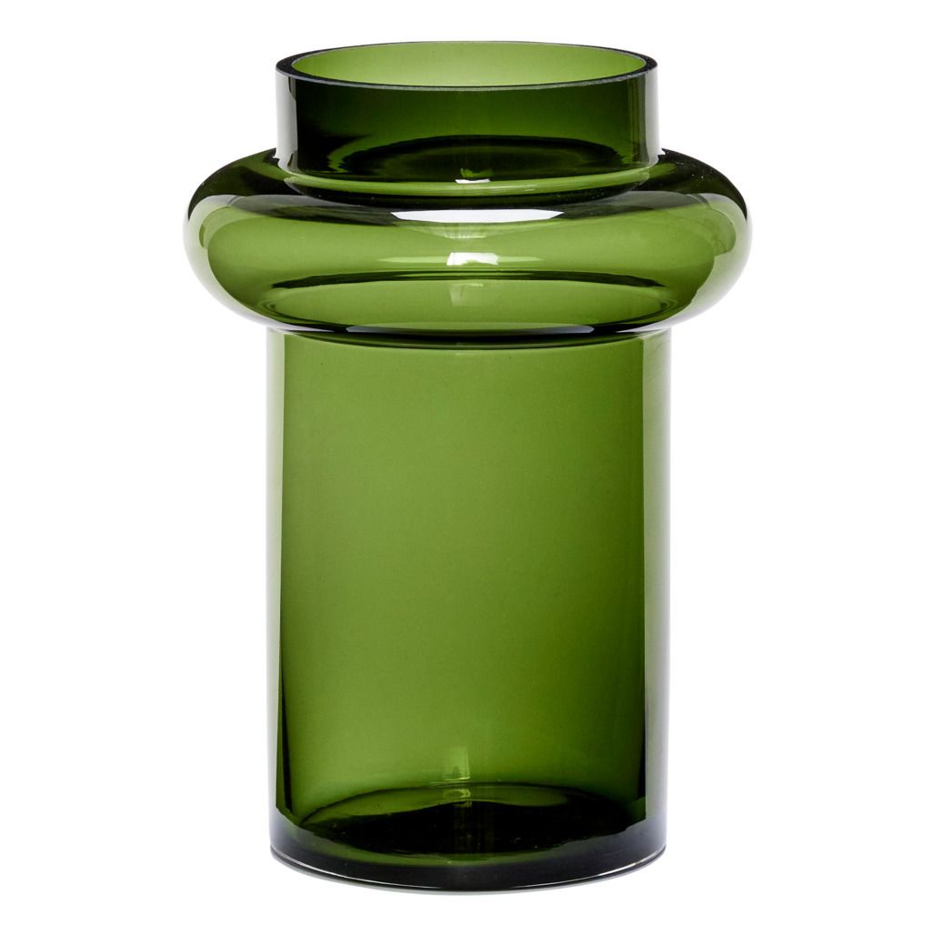 Jarrón de cristal Verde Oscuro- Imagen del producto n°2