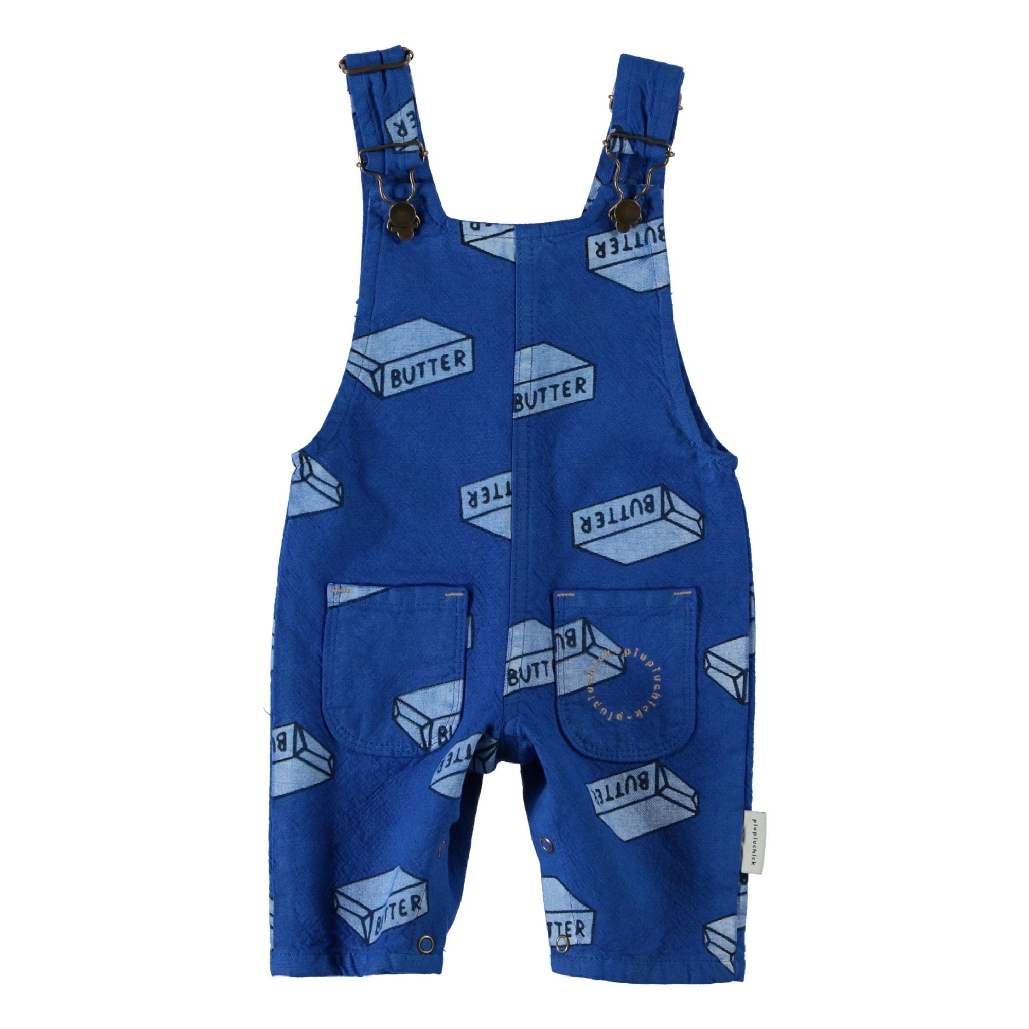 Piupiuchick - Salopette Beurre - Fille - Bleu