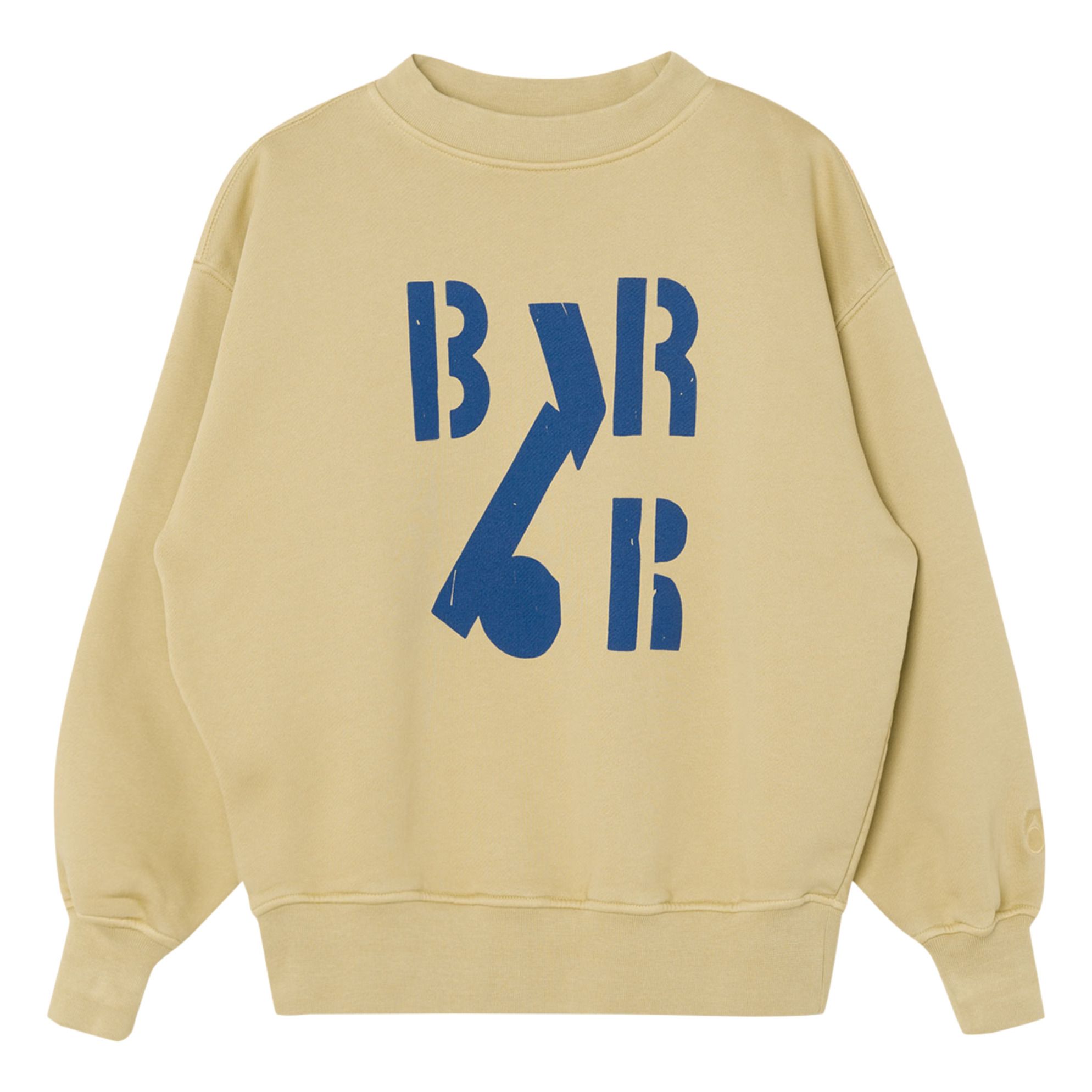 Main Story - Sweat Oversized Coton Bio - Fille - Beige