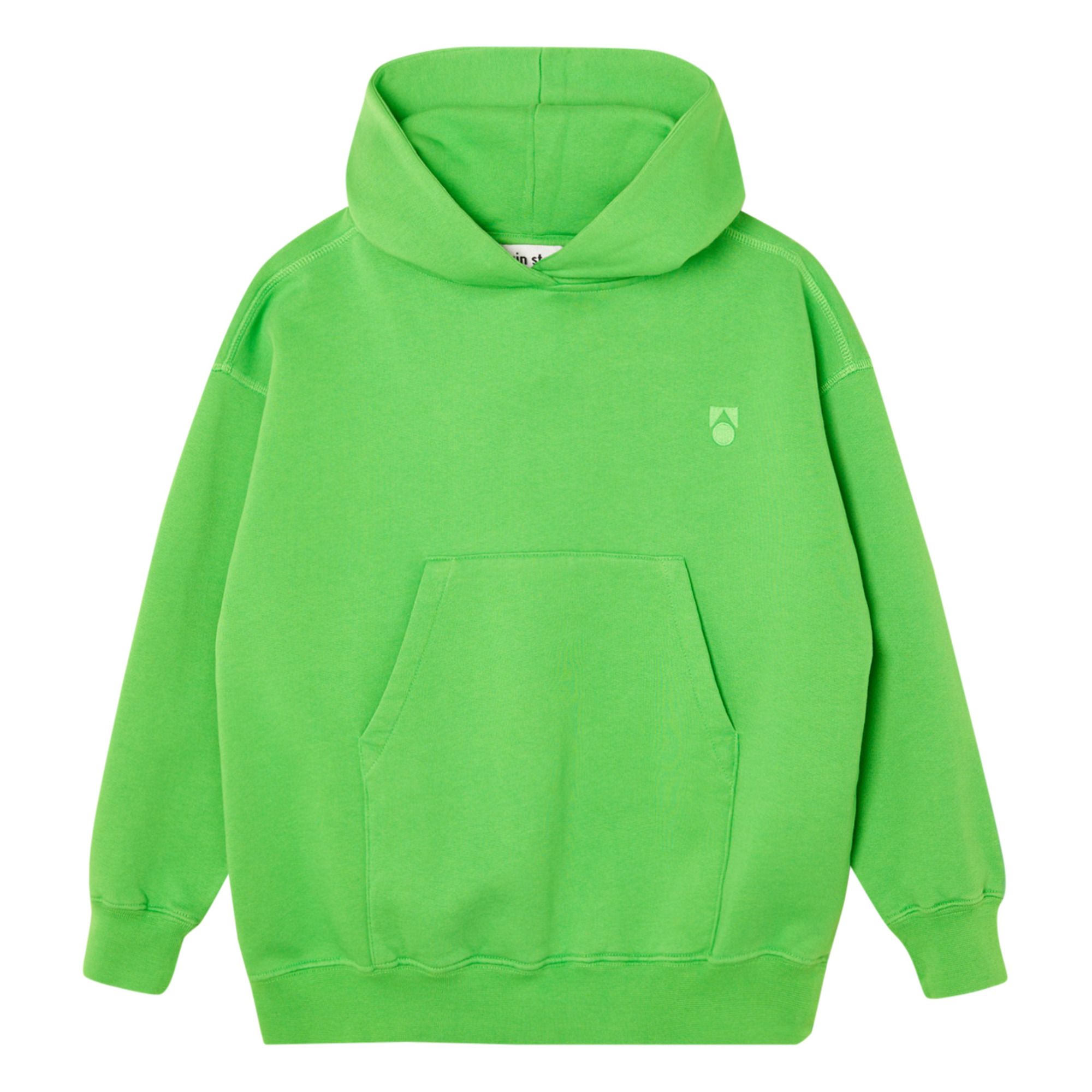 Main Story - Hoodie Oversized Coton Bio - Fille - Vert
