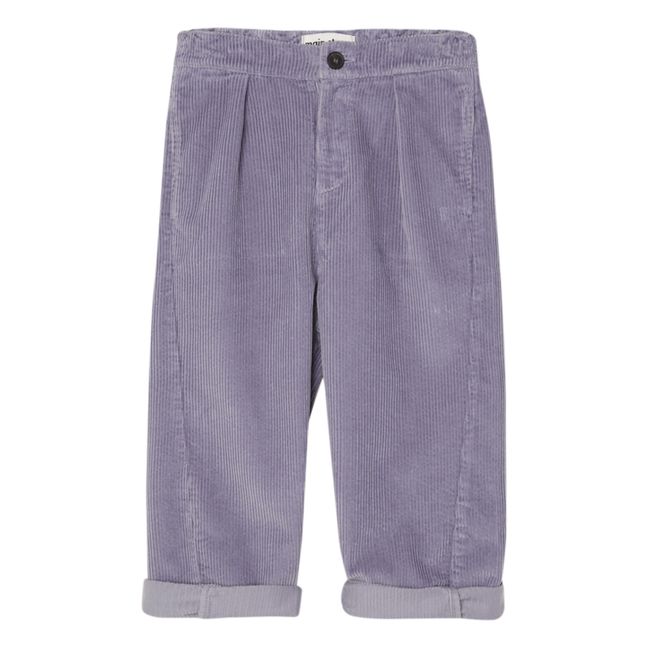 Corduroy Trousers Lilac
