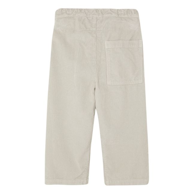 Pantalon Velours Côtelé | Ecru