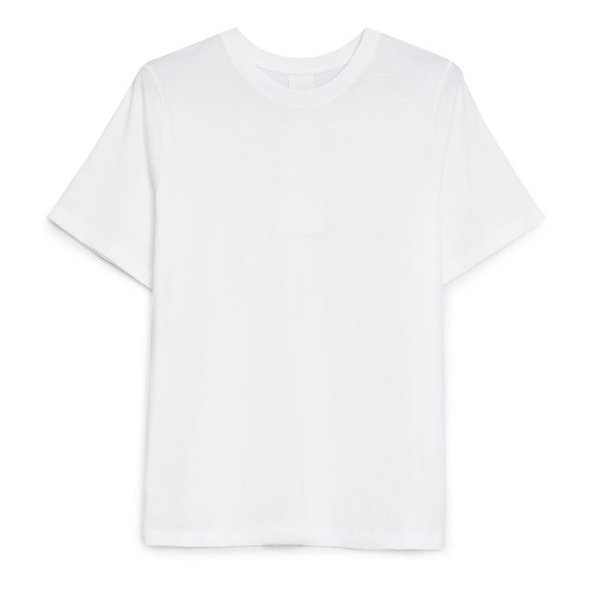 T-shirt, modello: Classic, in cotone bio | Bianco