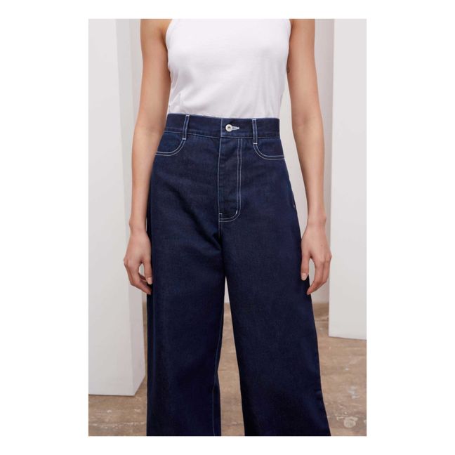 Jean Sailor Coton Bio | Bleu indigo