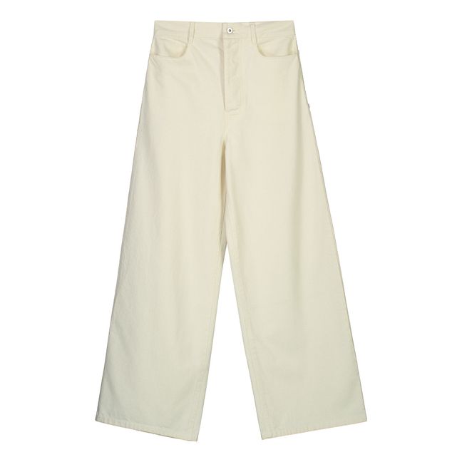 Sailor Organic Cotton Jeans Blanc/Écru