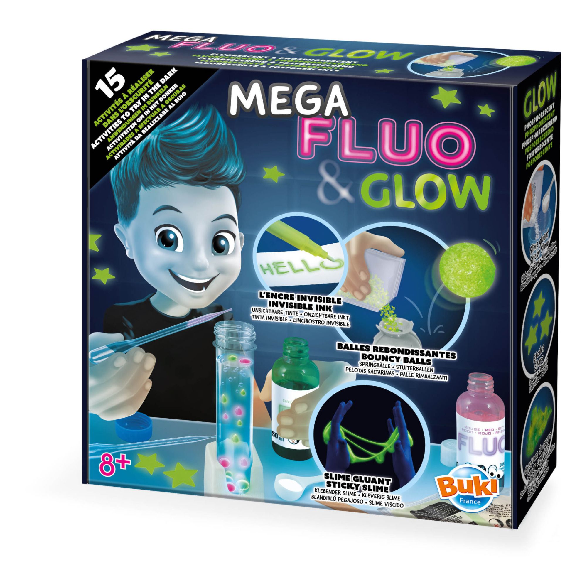 Buki - Mega fluo & glow - Multicolore