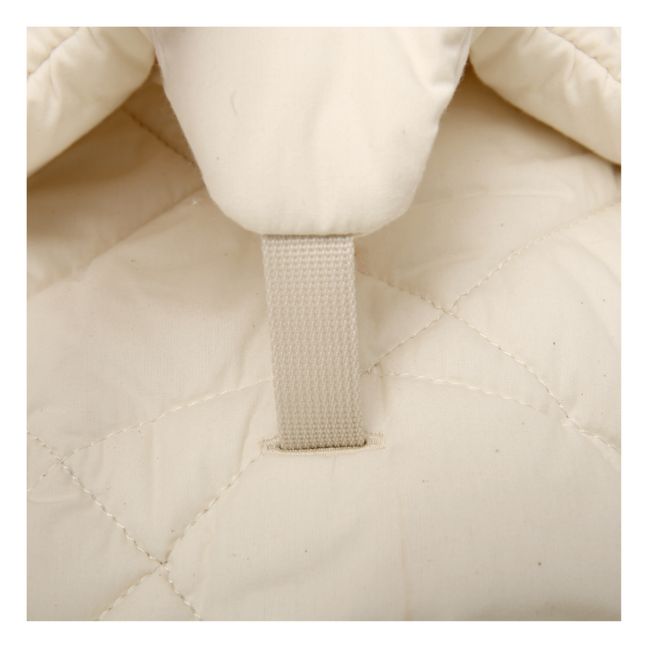Levo Baby Bouncer Organic Cotton Cushion | White