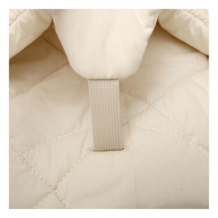 Asiento de algodón orgánico para hamaca Levo | Blanco- Imagen del producto n°4