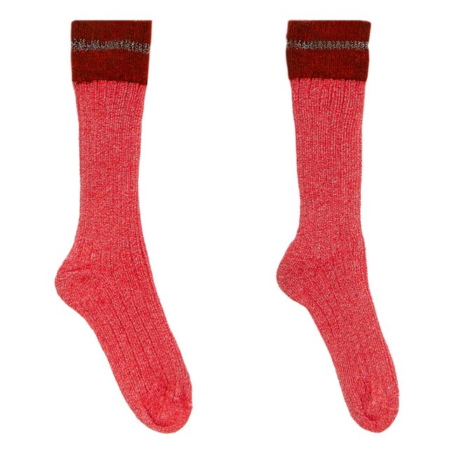 Klaxon Socks  Red