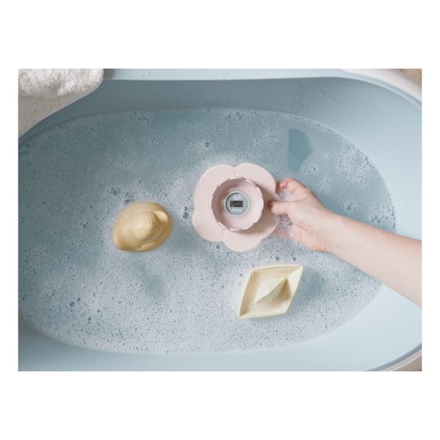 Thermomètre de bain Lotus Vieux rose (Béaba) - Couverture