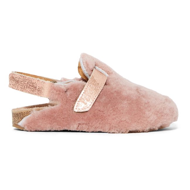 Zapatos de piel sintética | Rosa Palo