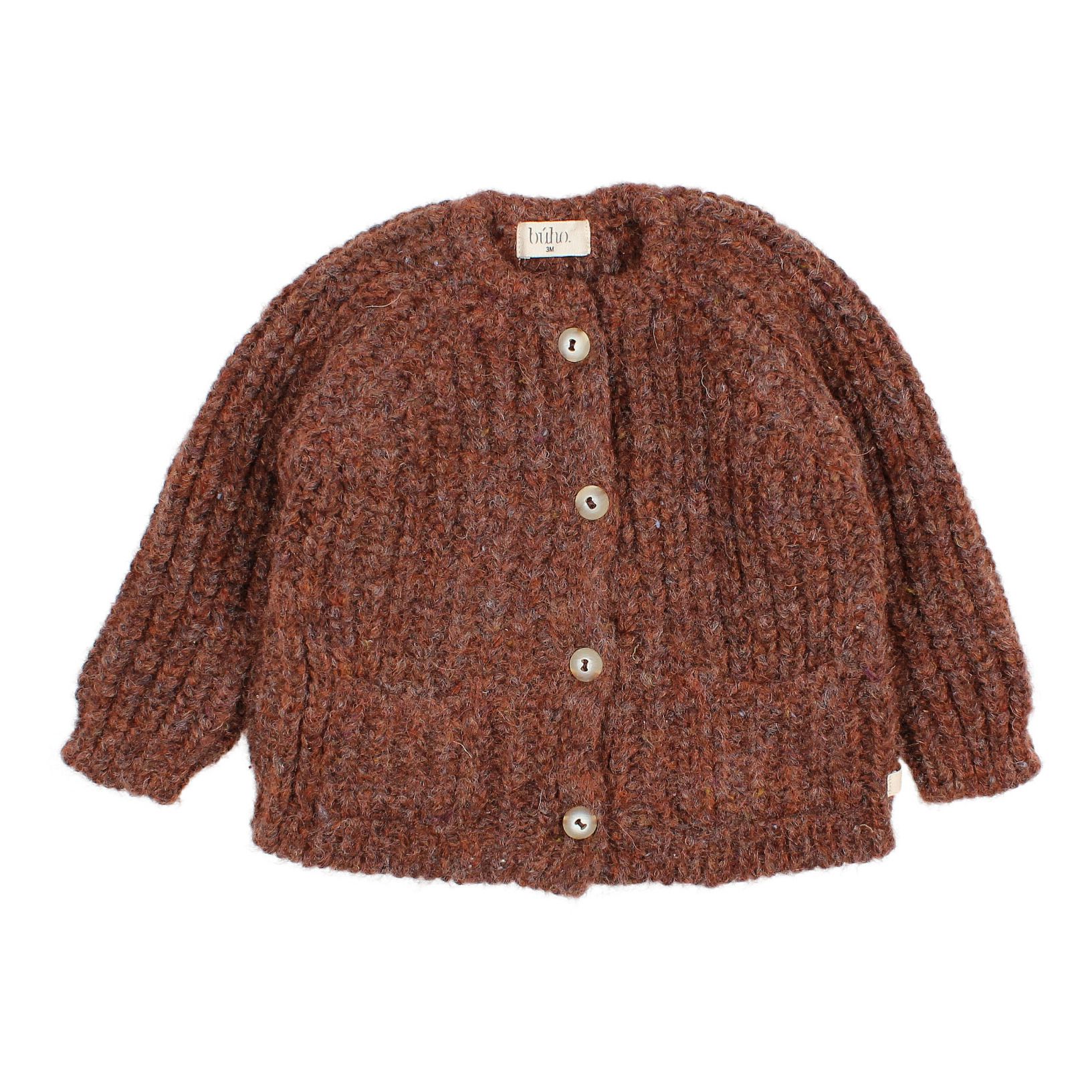 Buho - Cardigan Côtelé - Fille - Caramel