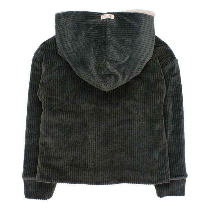 Fleece-Lined Jacket Charcoal grey- Product image n°2