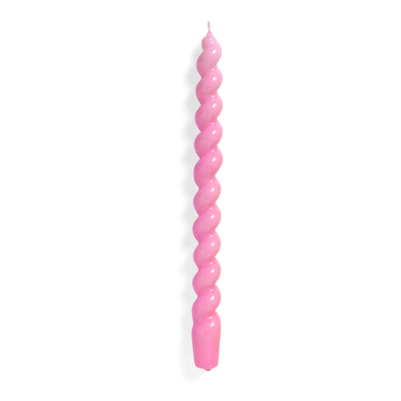 Hay - Longue Bougie Spiral - Set de 2 - Rose bonbon