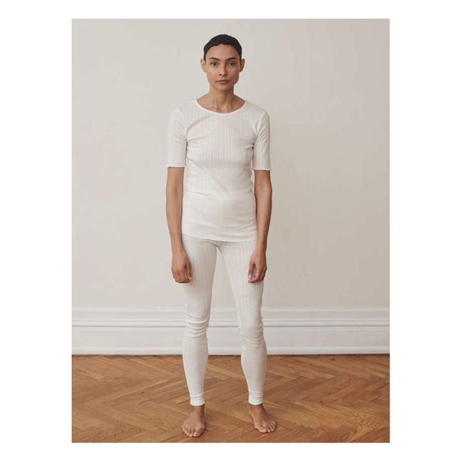 Edie Organic Cotton T-shirt | Ecru