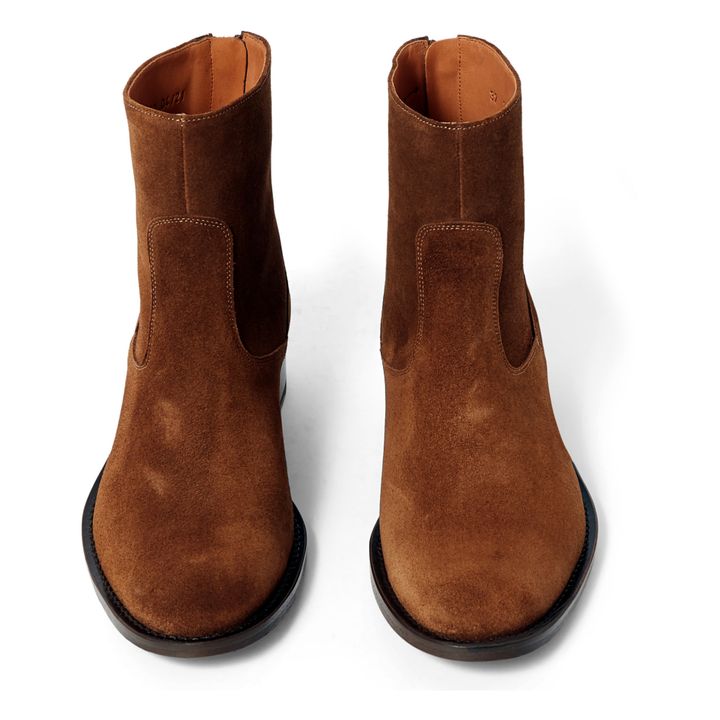 7520 Suede Boots | Camel- Product image n°3