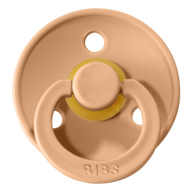 Tétines en caoutchouc naturel - Set de 2 | Rose pêche