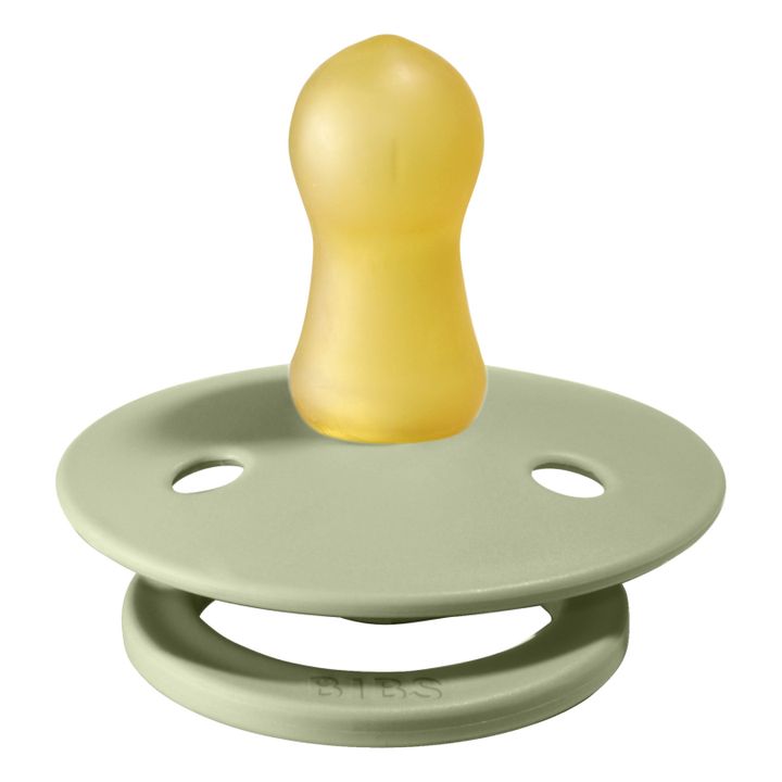 Natural Rubber Dummies - Set of 2 | Almond green- Product image n°6
