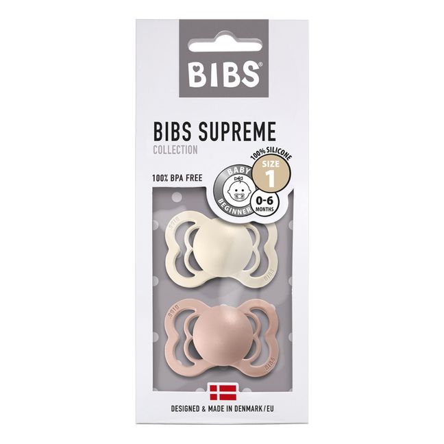 Tétines en silicone - Set de 2 | Blush