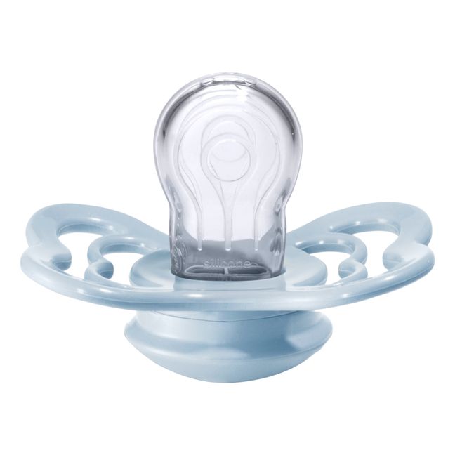 Tétines en silicone - Set de 2 | Bleu ciel