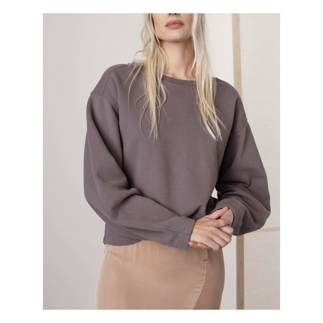 Garo Organic Cotton Sweatshirt Grey