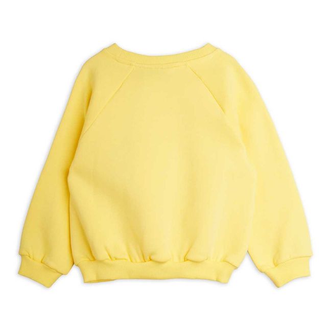 Organic Cotton Walrus Sweatshirt Yellow