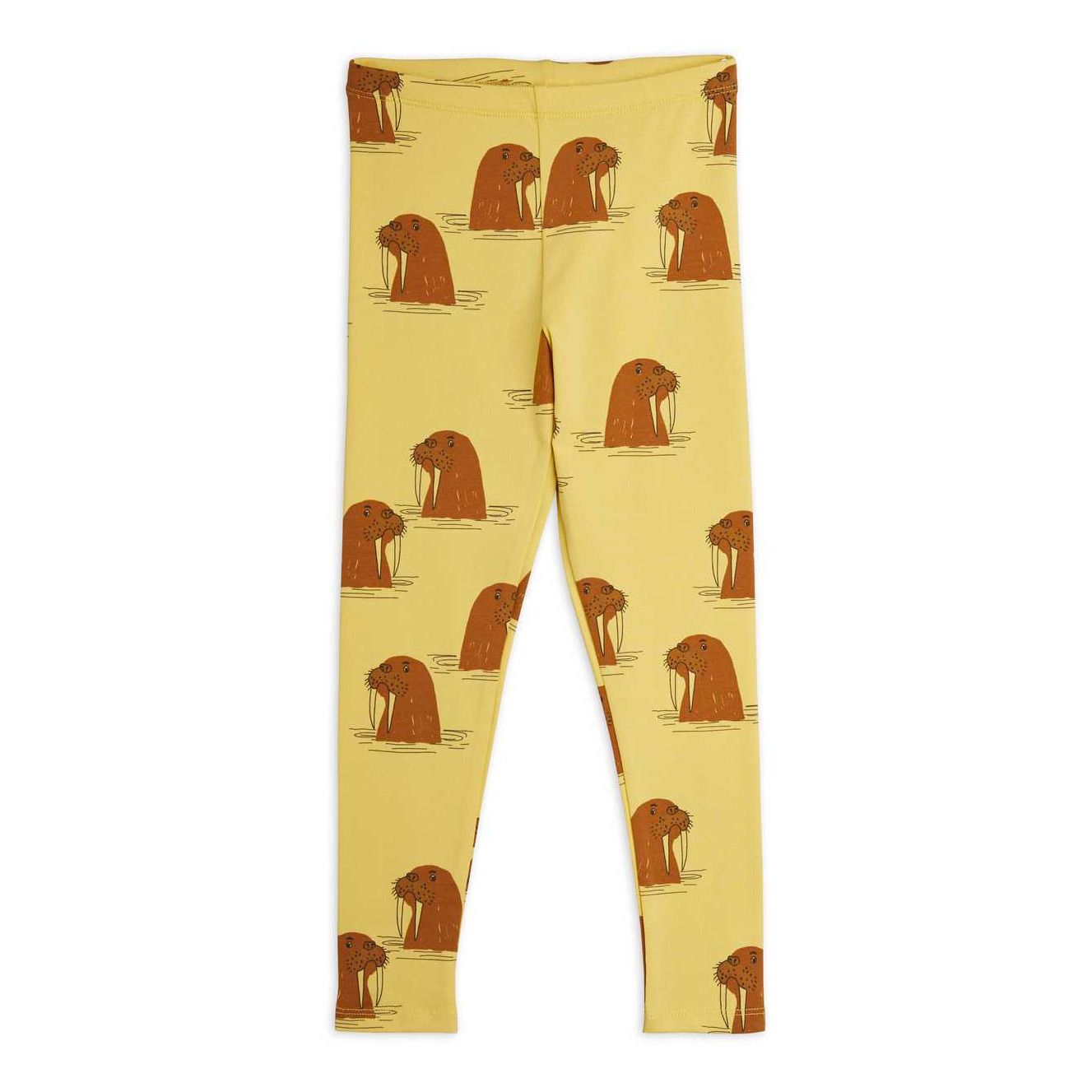 Mini Rodini - Legging Coton Bio - Fille - Jaune