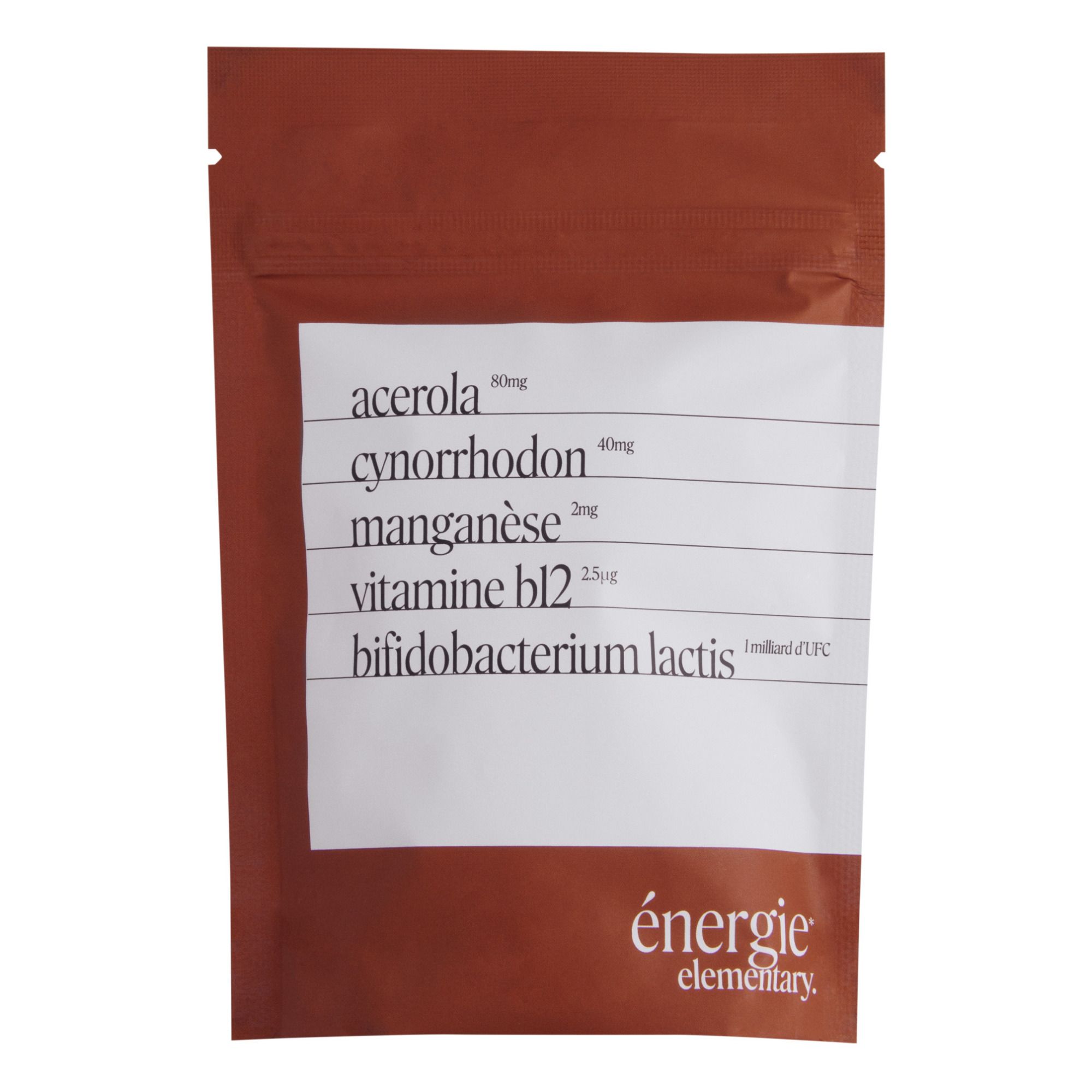 elementary - Gummies Energie - 60 gummies - Blanc