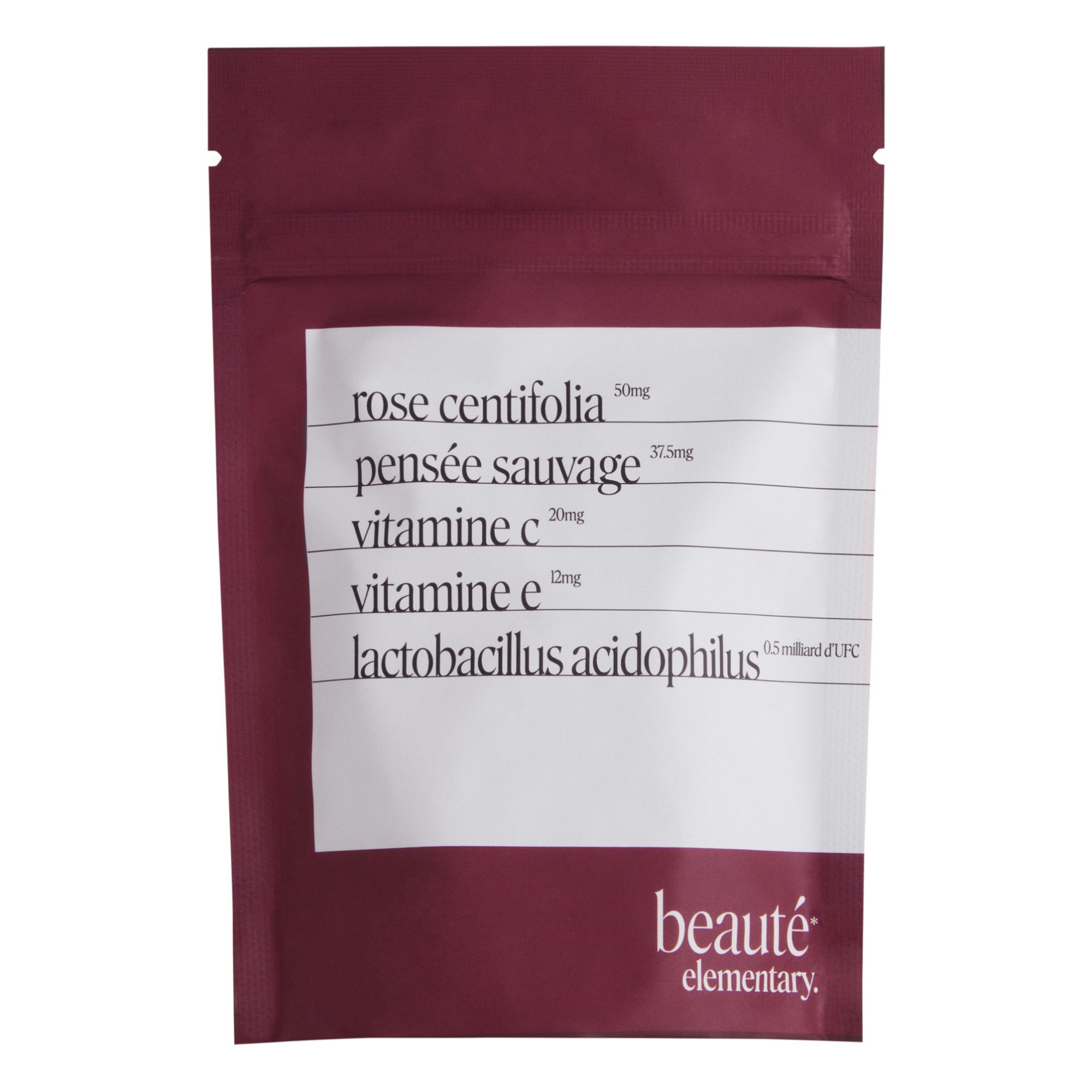 elementary - Gummies Beauté de la peau - 60 gummies - Blanc