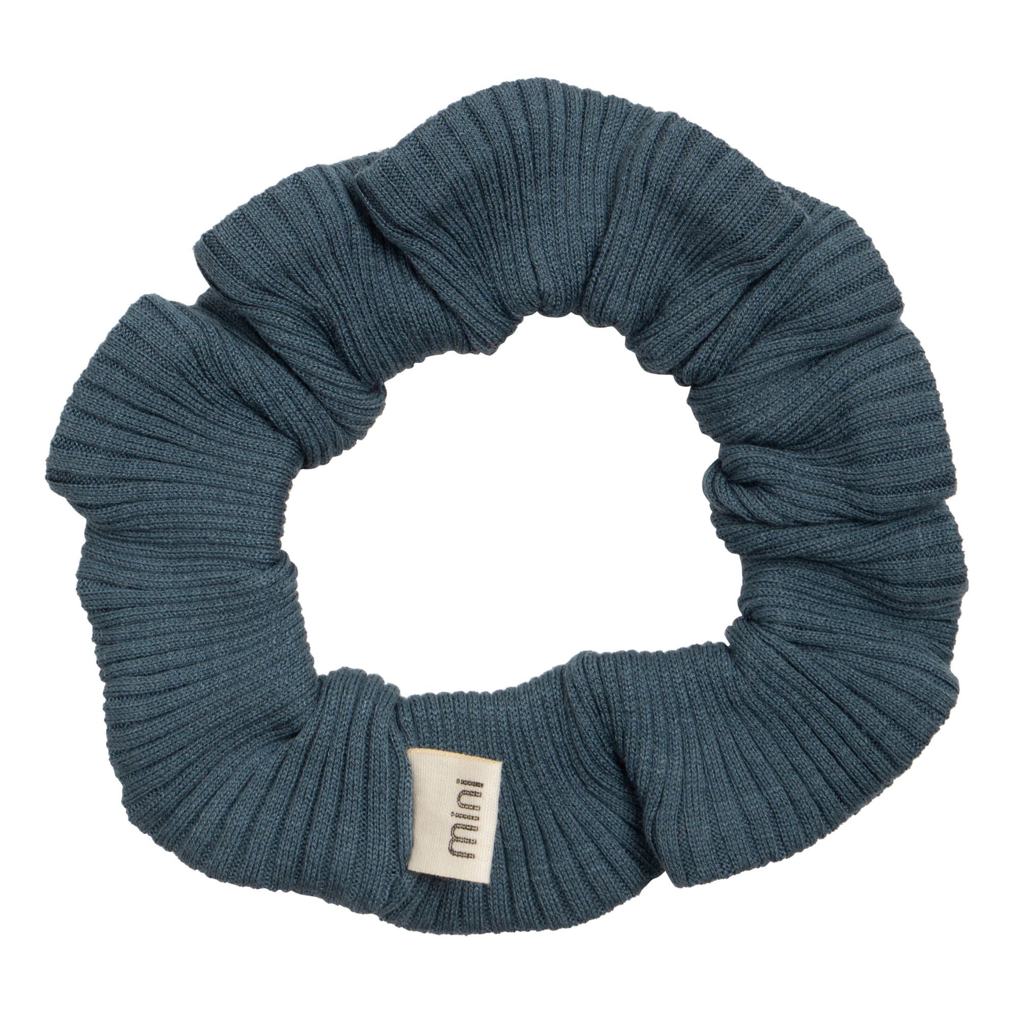 Minimalisma - Chouchou Bobble Soie et Coton - Fille - Bleu