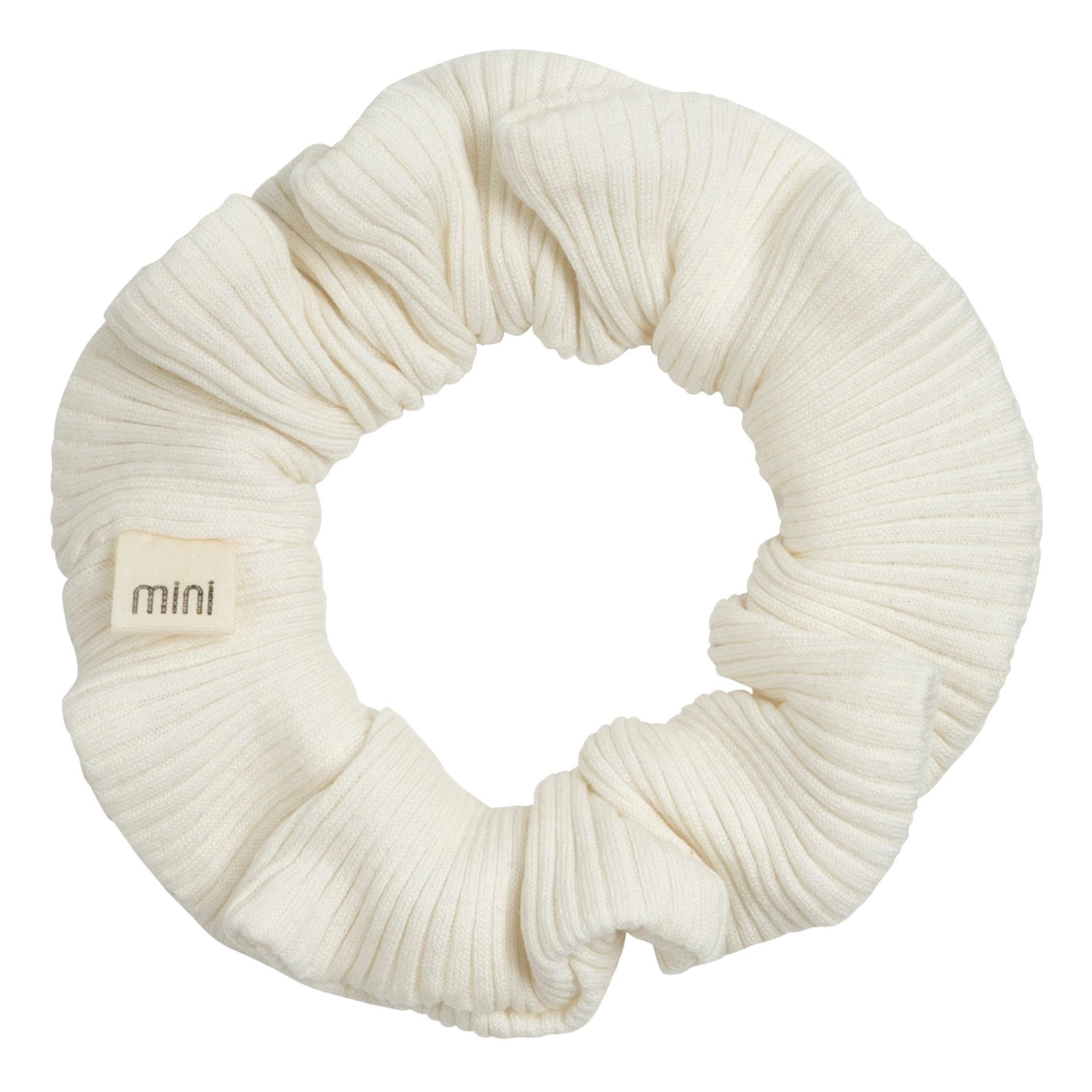 Minimalisma - Chouchou Bobble Soie et Coton - Fille - Crème