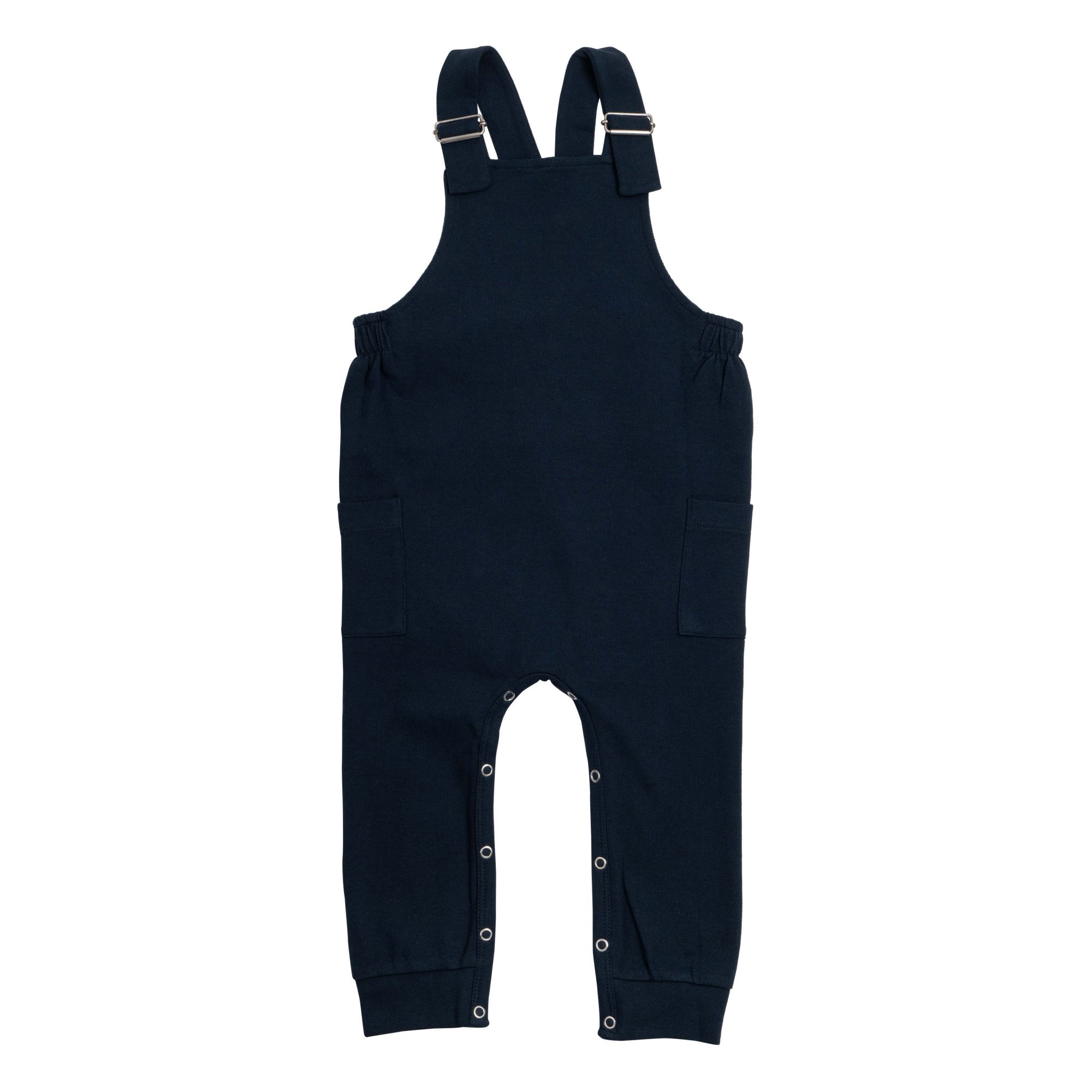 Minimalisma - Salopette Eikin Coton Bio - Fille - Bleu marine