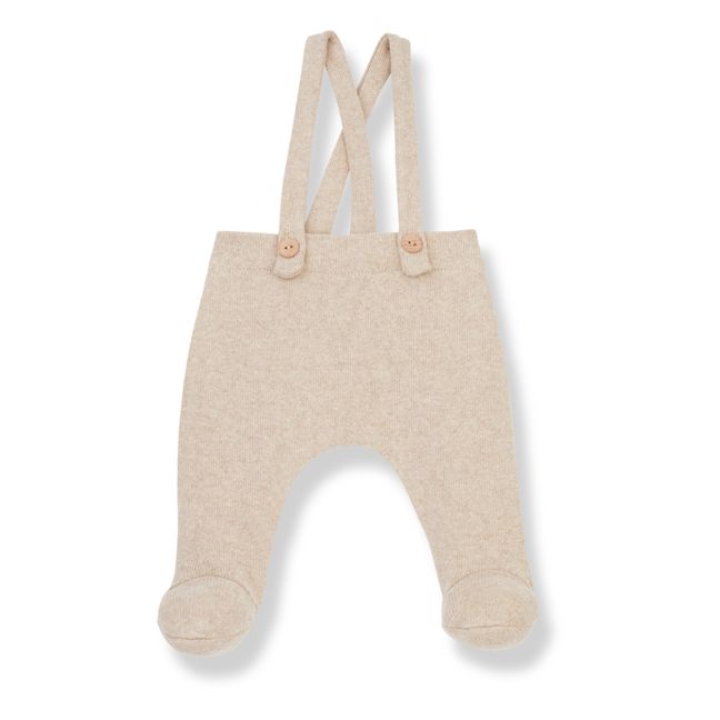 Salopette con piedi, modello: Remi | Beige