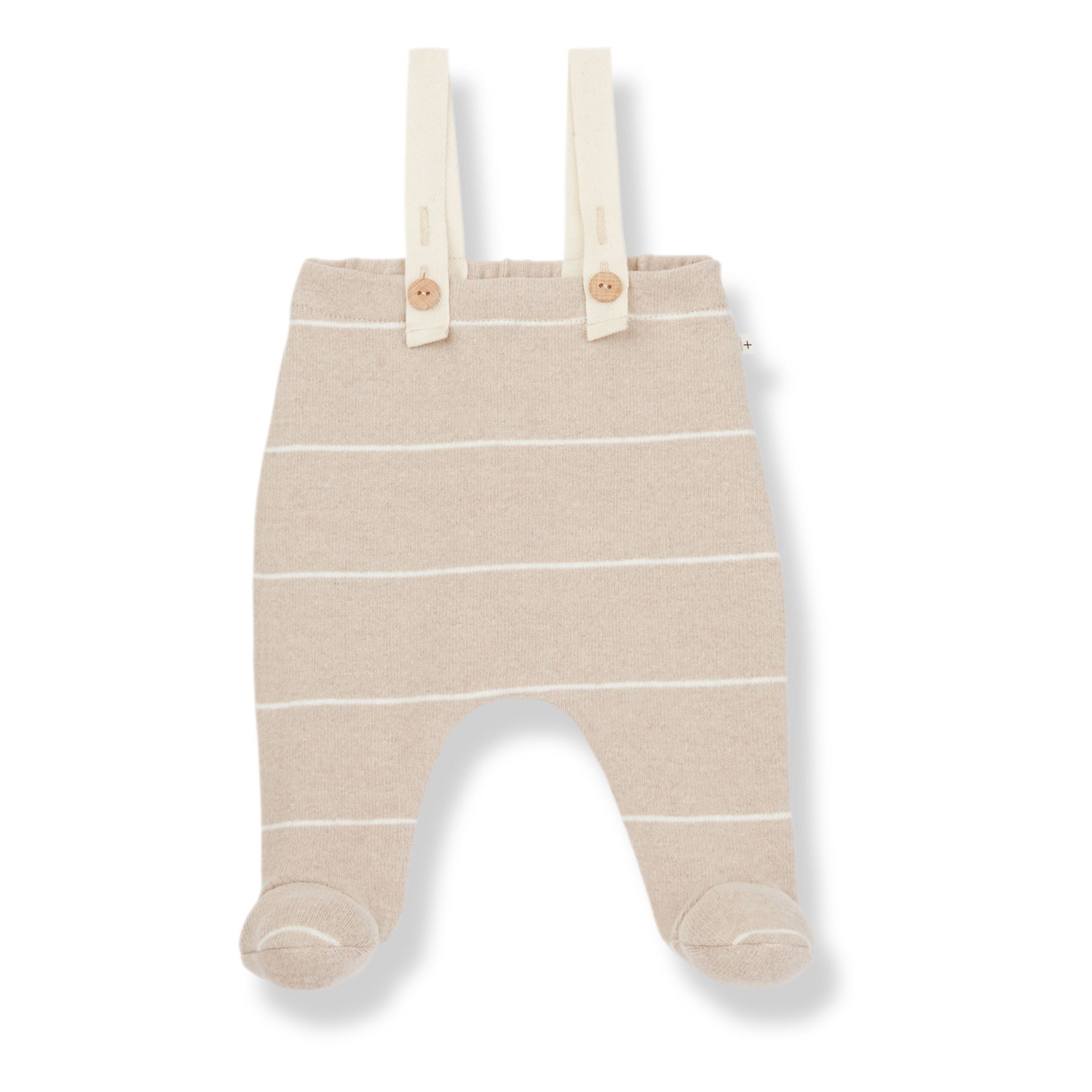 1+ in the family - Salopette à Pieds Edmond - Fille - Nude