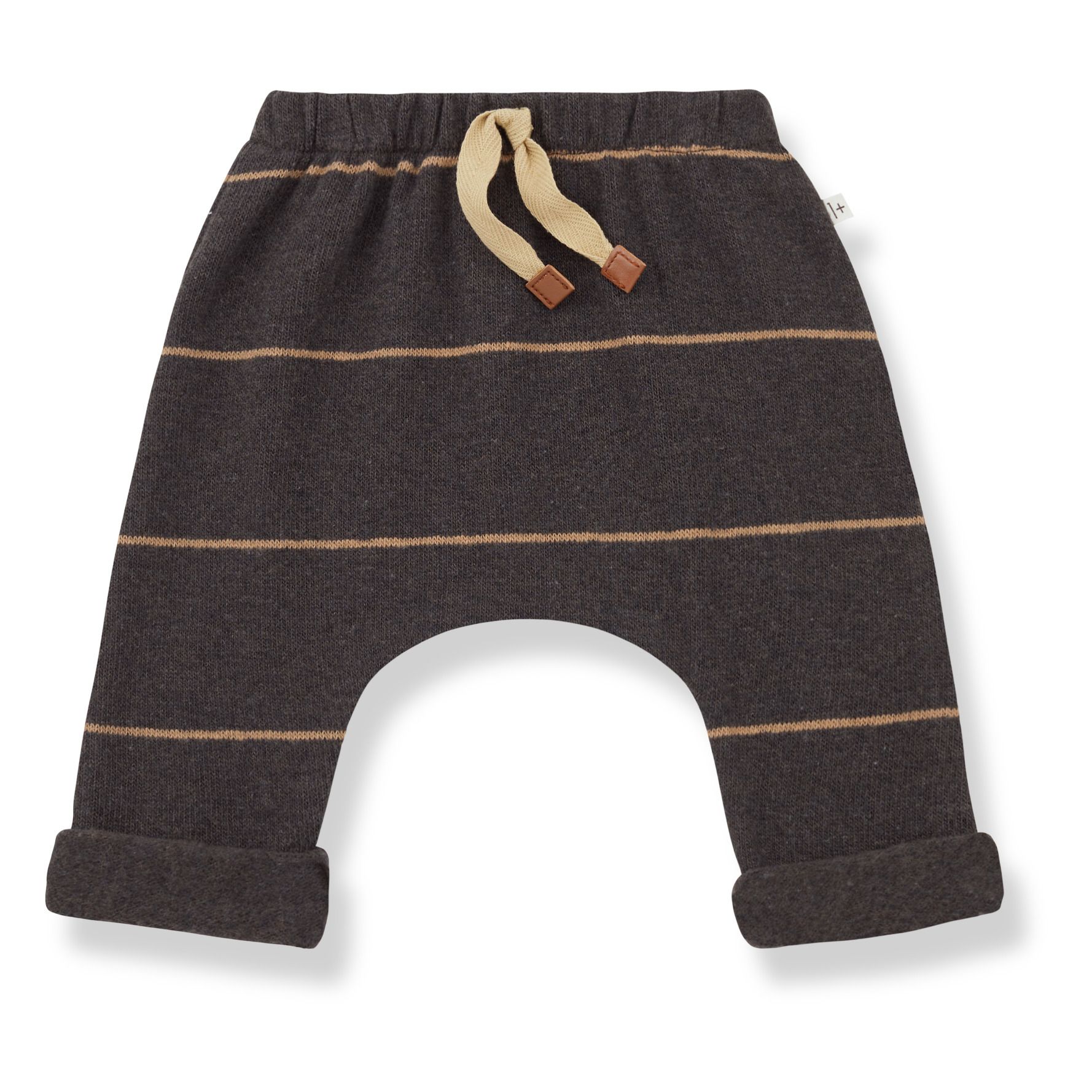 1+ in the family - Pantalon Sarouel Charles - Fille - Gris taupe