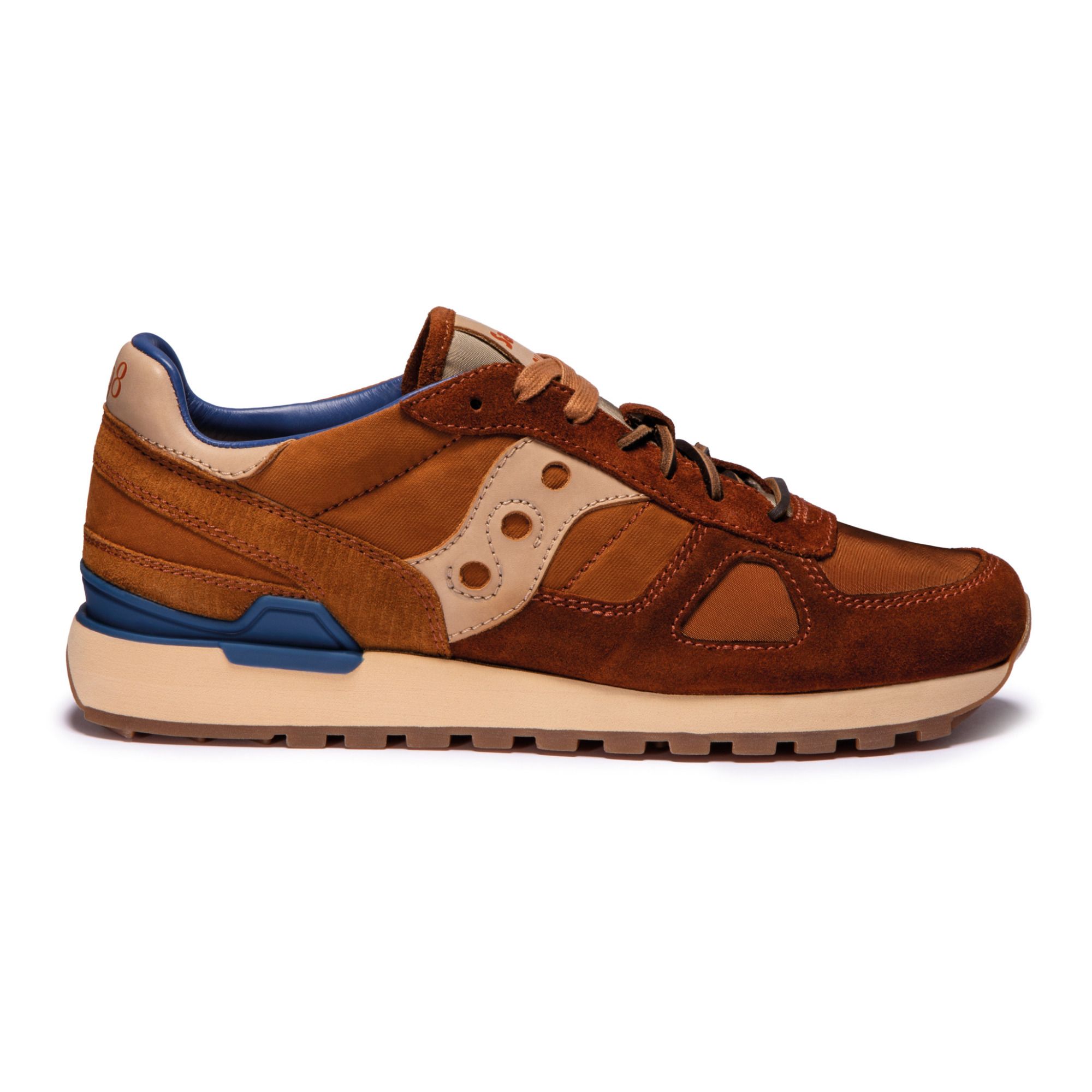 Shadow Original Workwear Lace-Up Sneakers Brown- Product image n°0