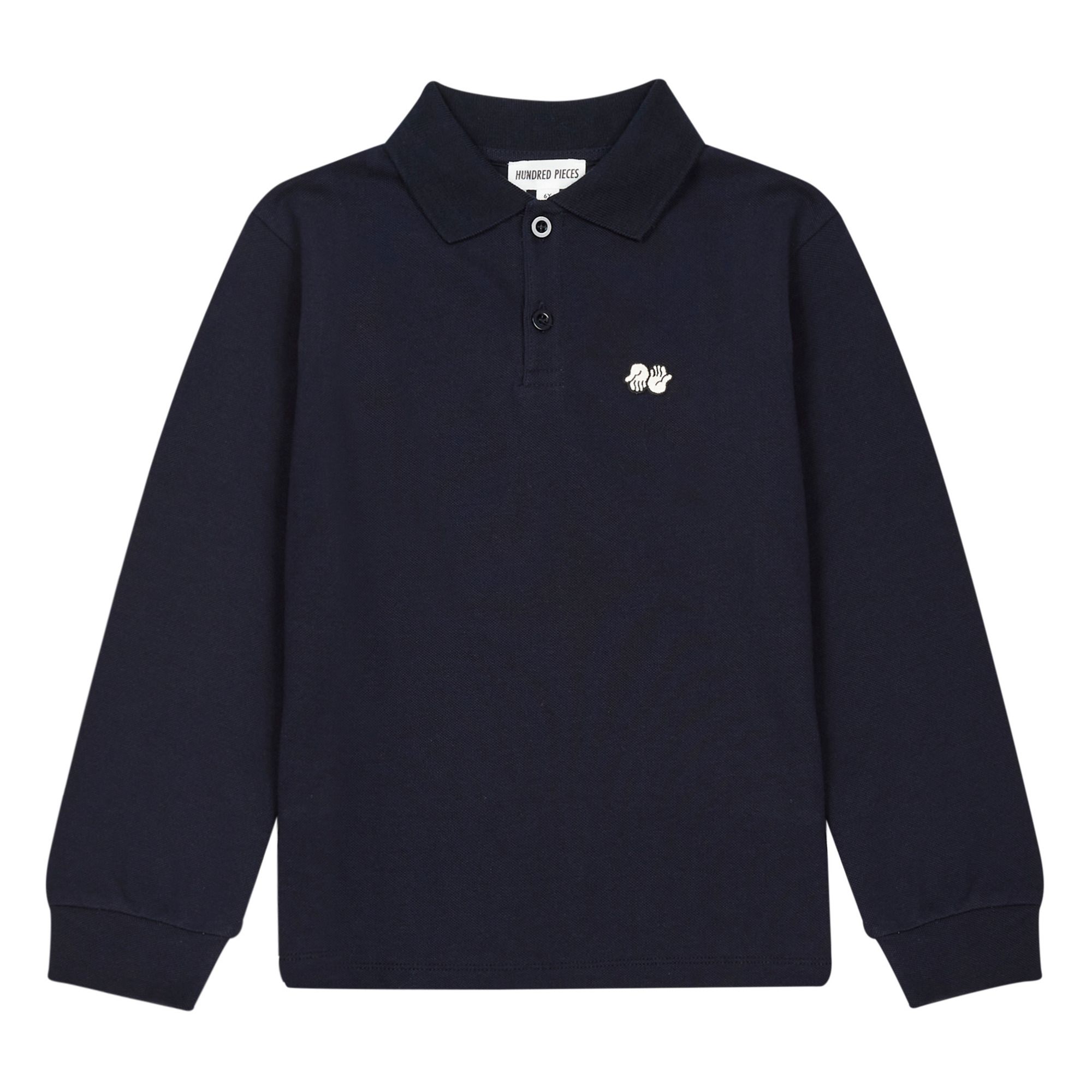 Hundred Pieces - Polo - Garçon - Bleu nuit
