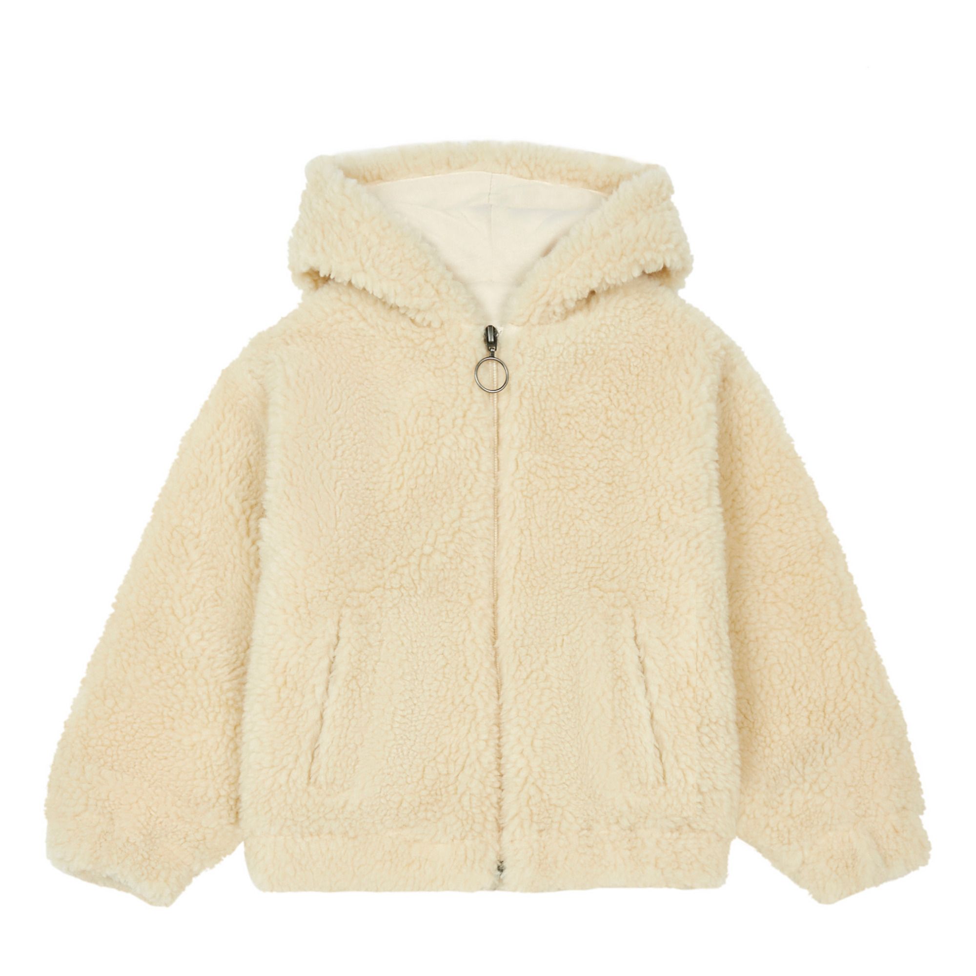 Felpa con zip Sherpa Mastic Hundred Pieces Moda Teenager, Bambino