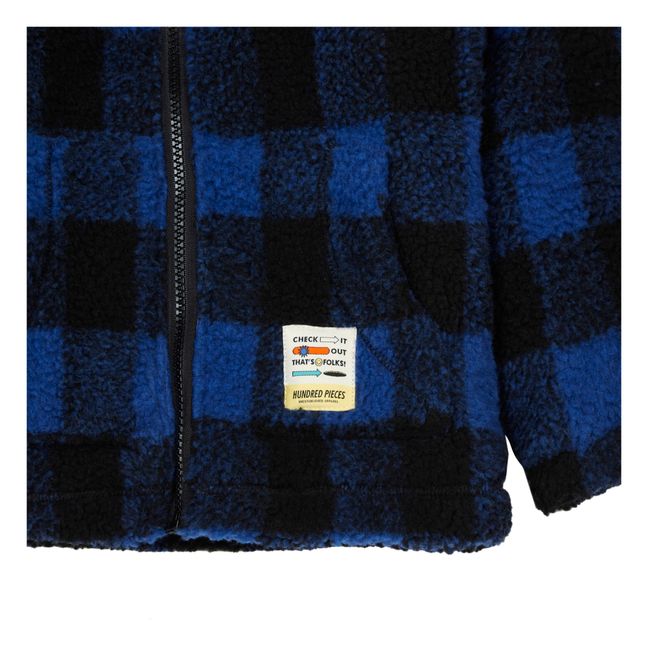 Checked Jacket Blue