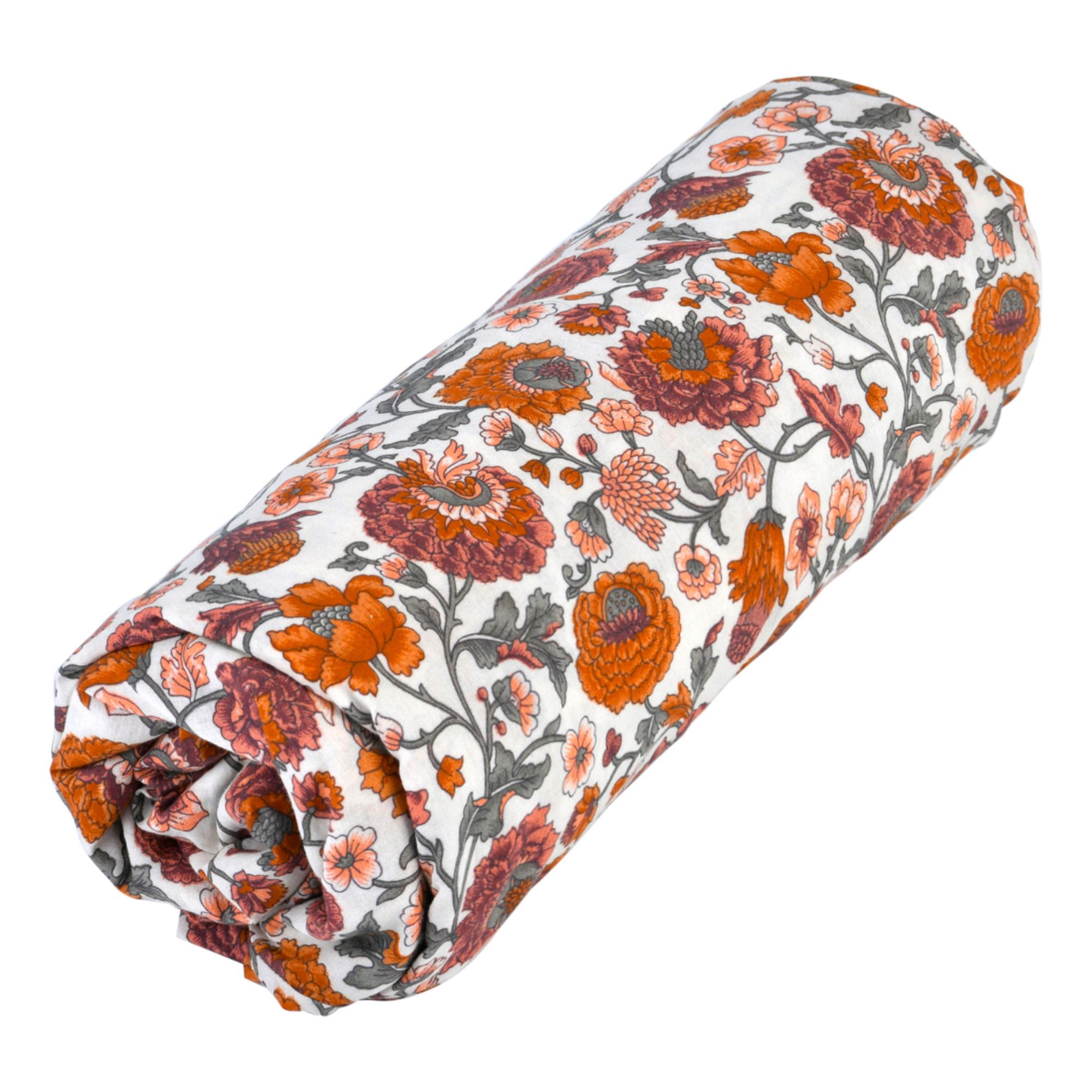 Louise Misha - Drap-housse Nicole en coton bio - Crème