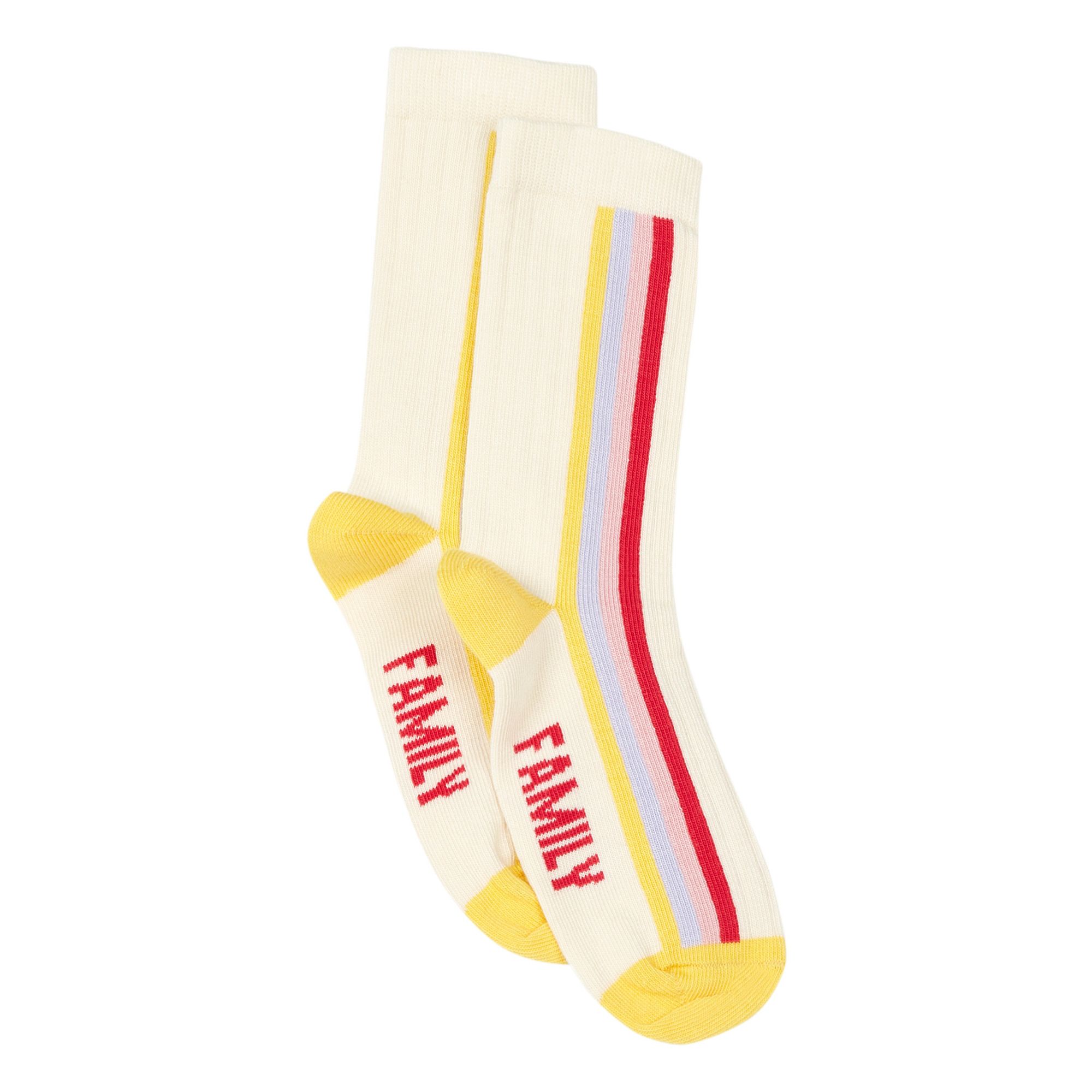 Pack of 2 Cheesy Dance Socks  White- Product image n°3