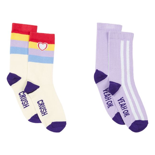 Pack 2 Chaussettes Sure Girl Blanc