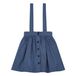 Karla Suspender Skirt Blue- Miniature produit n°0